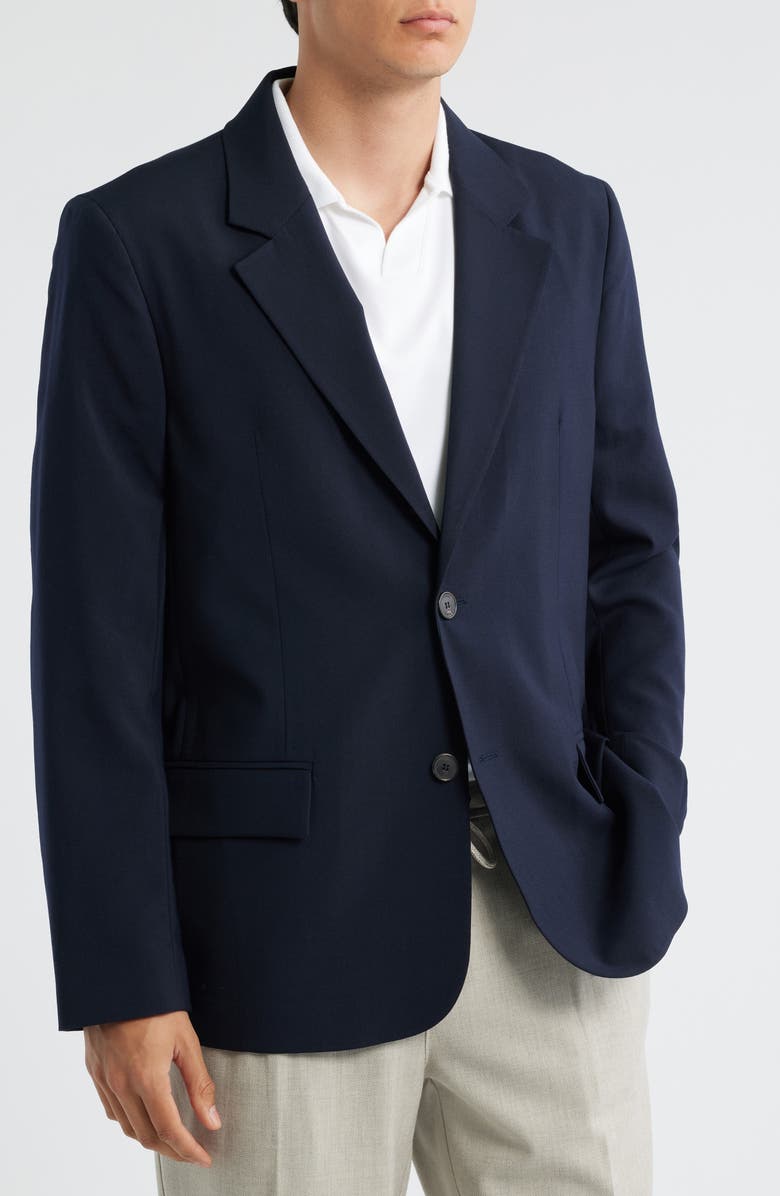 FRAME Wool Blazer, Alternate, color, Dark Navy