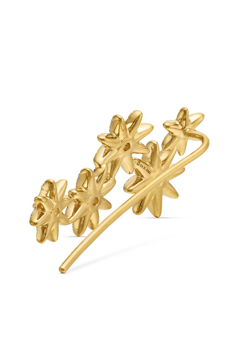 David Yurman Starburst Pavé Cluster Ear Climbers, Alternate, color, 