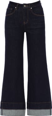 Bayeas High Waist Wide Leg Jeans