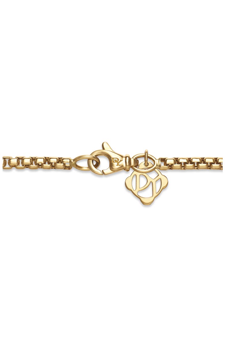 Box Chain Necklace in 18k Yellow Gold, 2.7mm, Alternate, color, GOLD