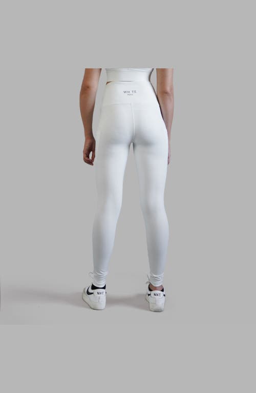 Blvck Whte Legging In White