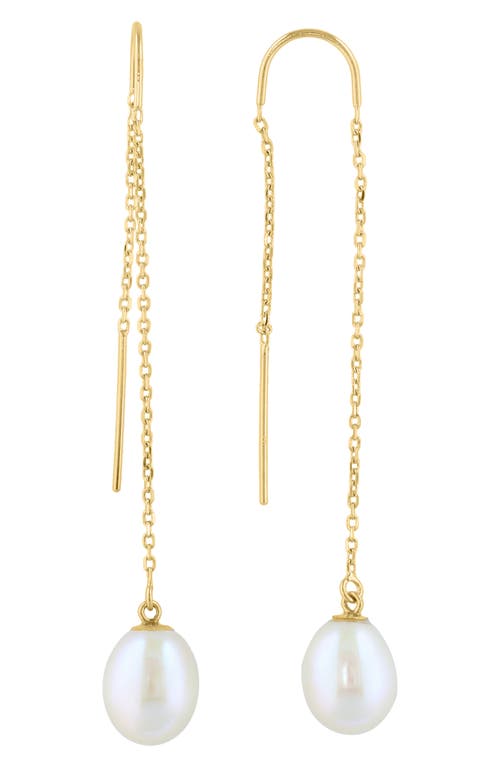 Effy Freshwater Pearl Threader Drop Earrings