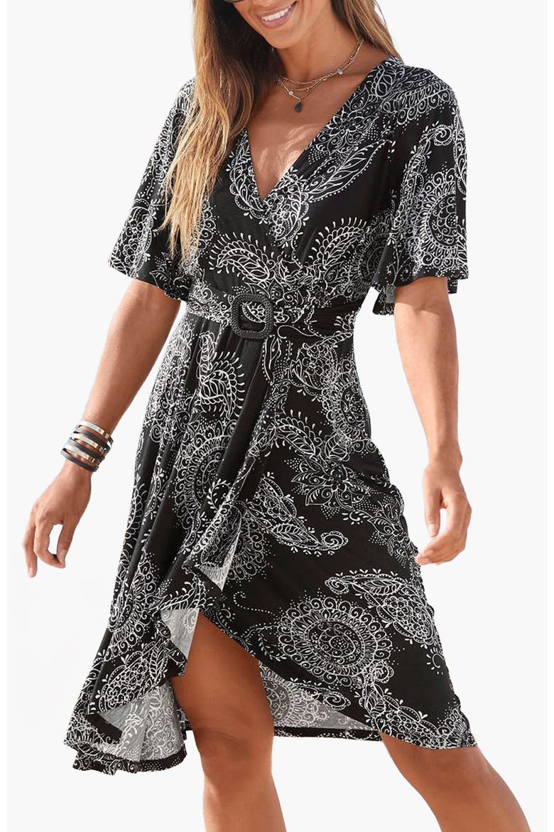 Belted Asymmetrical Dress (Women) | Nordstrom