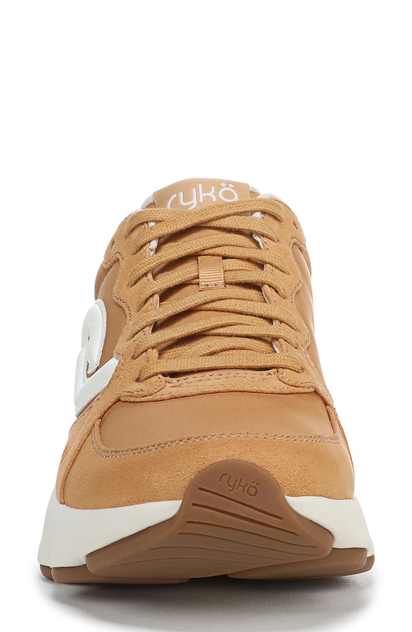PodFlow Retro Walking Sneaker, Alternate, color, YELLOW OAK