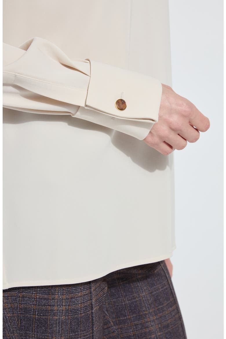 Talita French Cuff Top, Alternate, color, SILKY CREAM