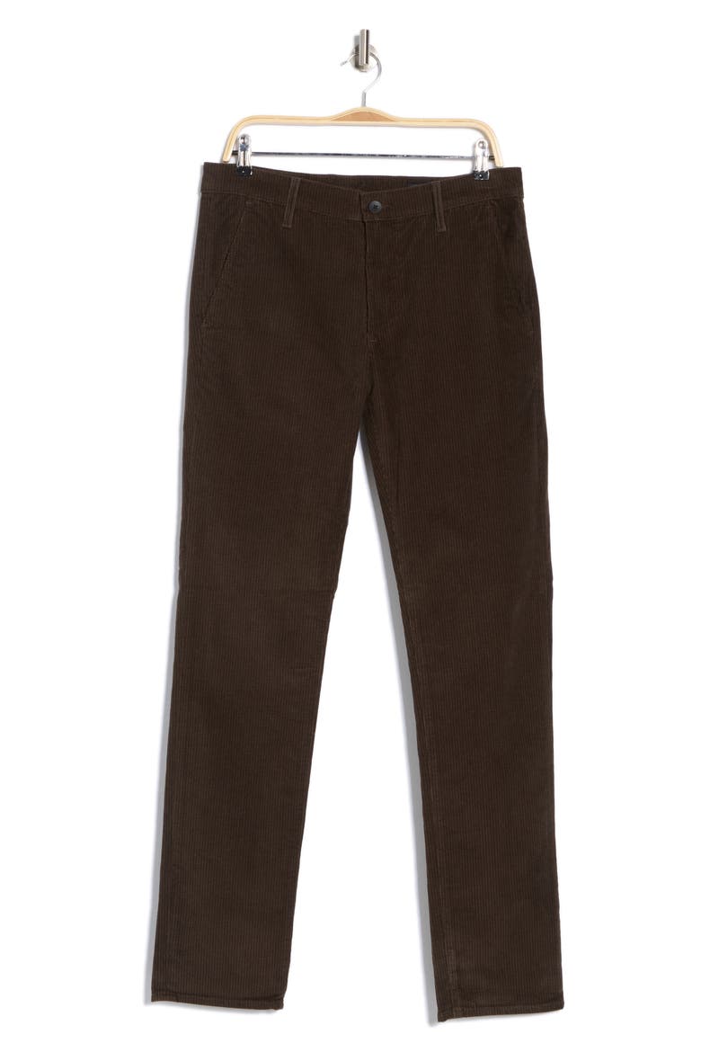 Marshall Slim Fit Corduroy Pants, Alternate, color, SYLVAN MOLASSES