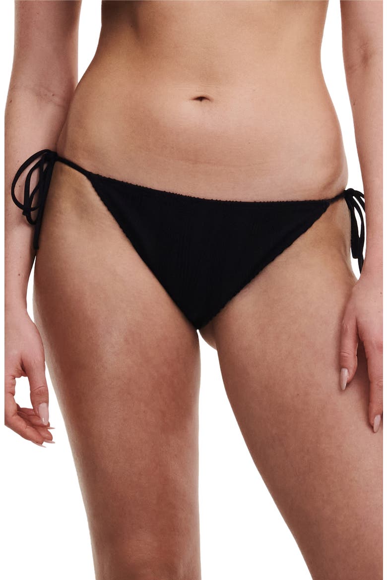 Jacquard Bikini Bottoms, Main, color, BLACK