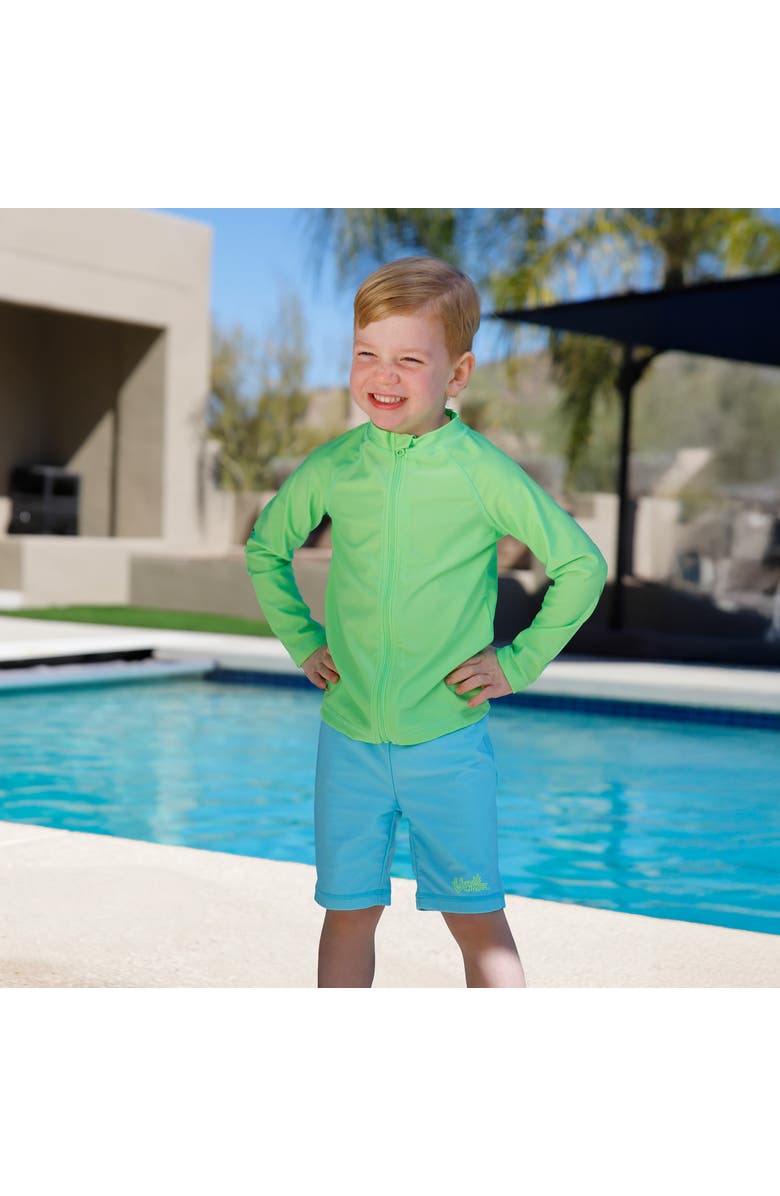 UV Skinz Swim & Play Jammerz, Alternate, color, Neon Green