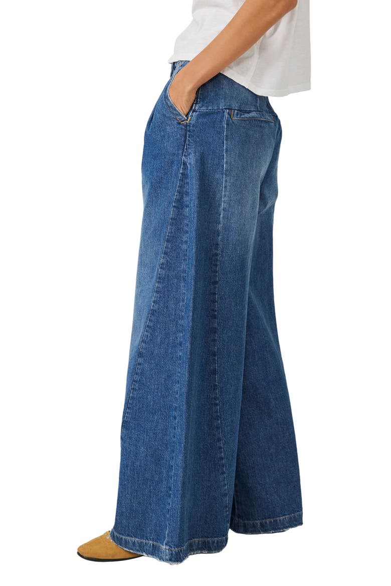 Equinox Wide Leg Trouser Jeans, Alternate, color, LAKE LIFE