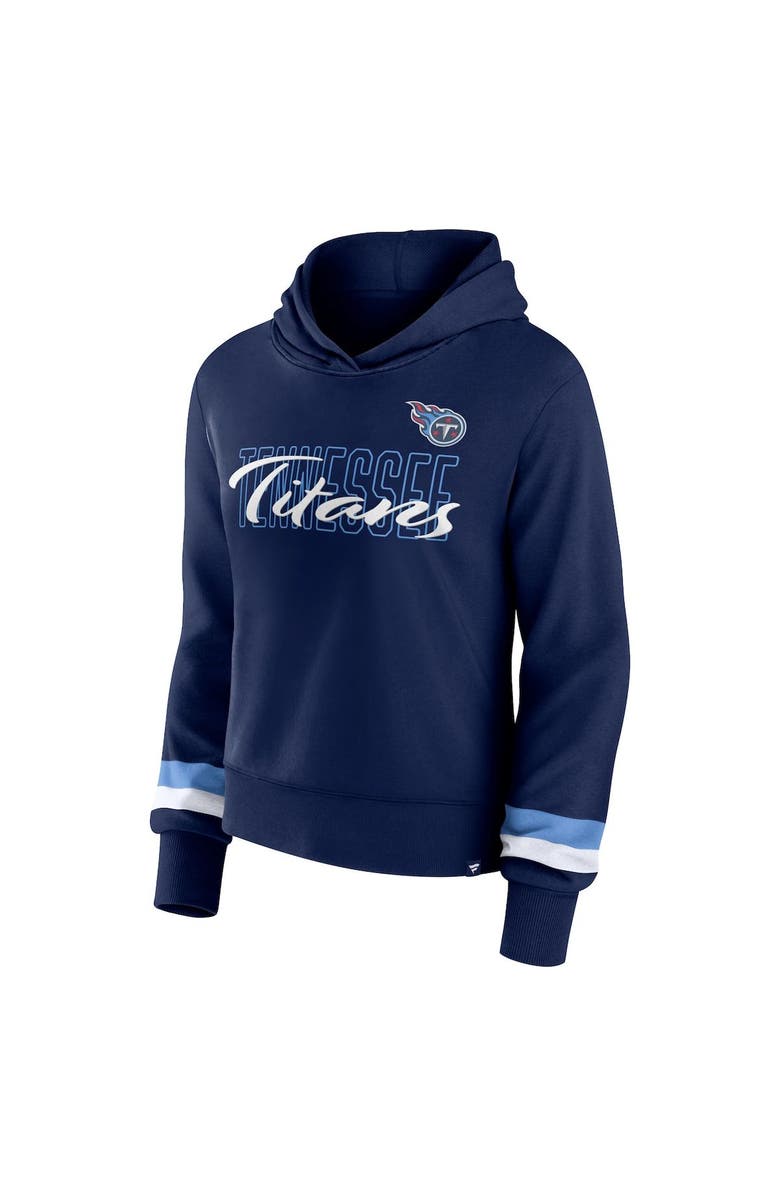FANATICS Women's Fanatics Branded Navy Tennessee Titans Over Under Pullover Hoodie, Alternate, color, Navy
