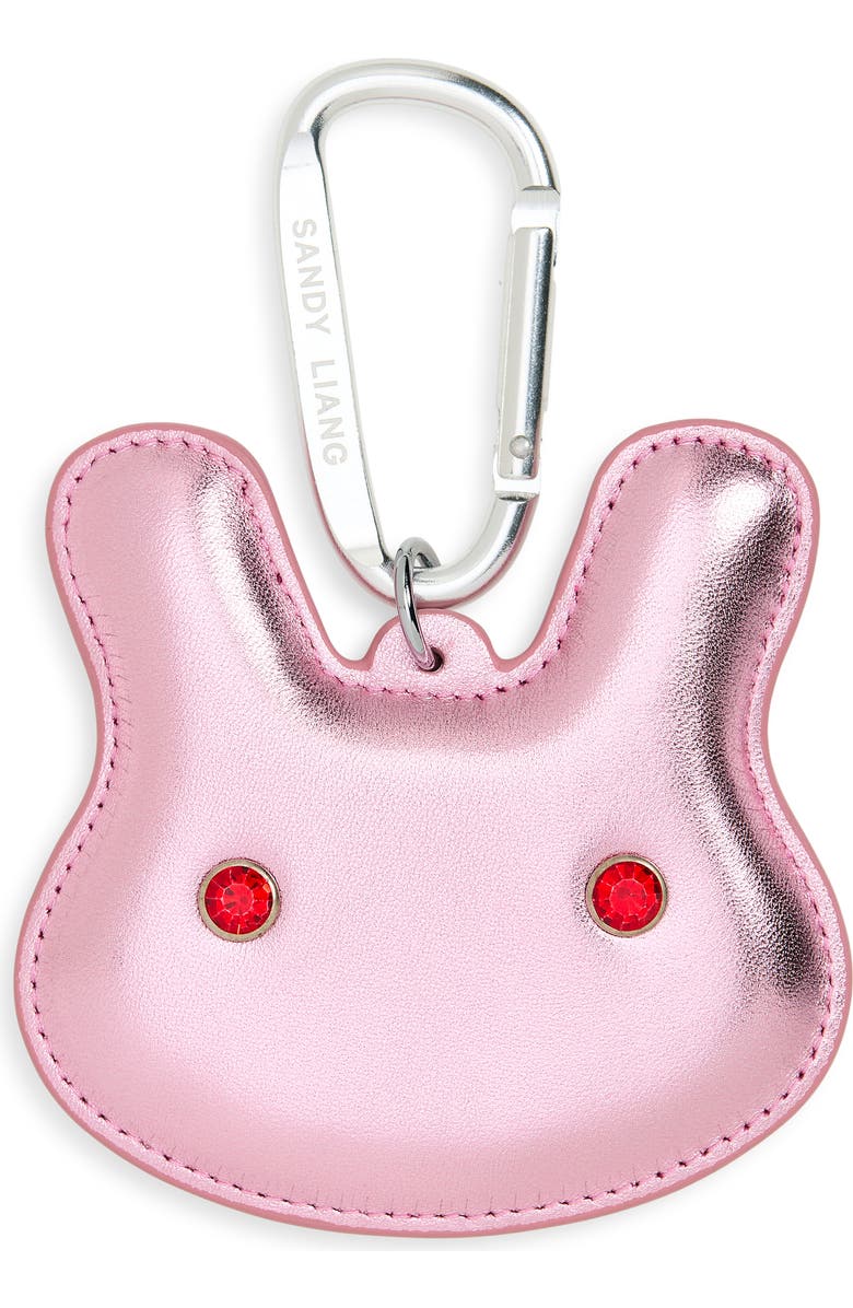 Sandy Liang Terminator Bag Charm, Main, color, Metallic Pink