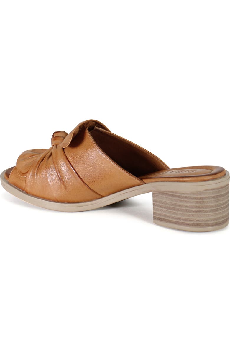 Diba True KNOW HOW Leather Slip On Heeled Sandal, Alternate, color, Coconut