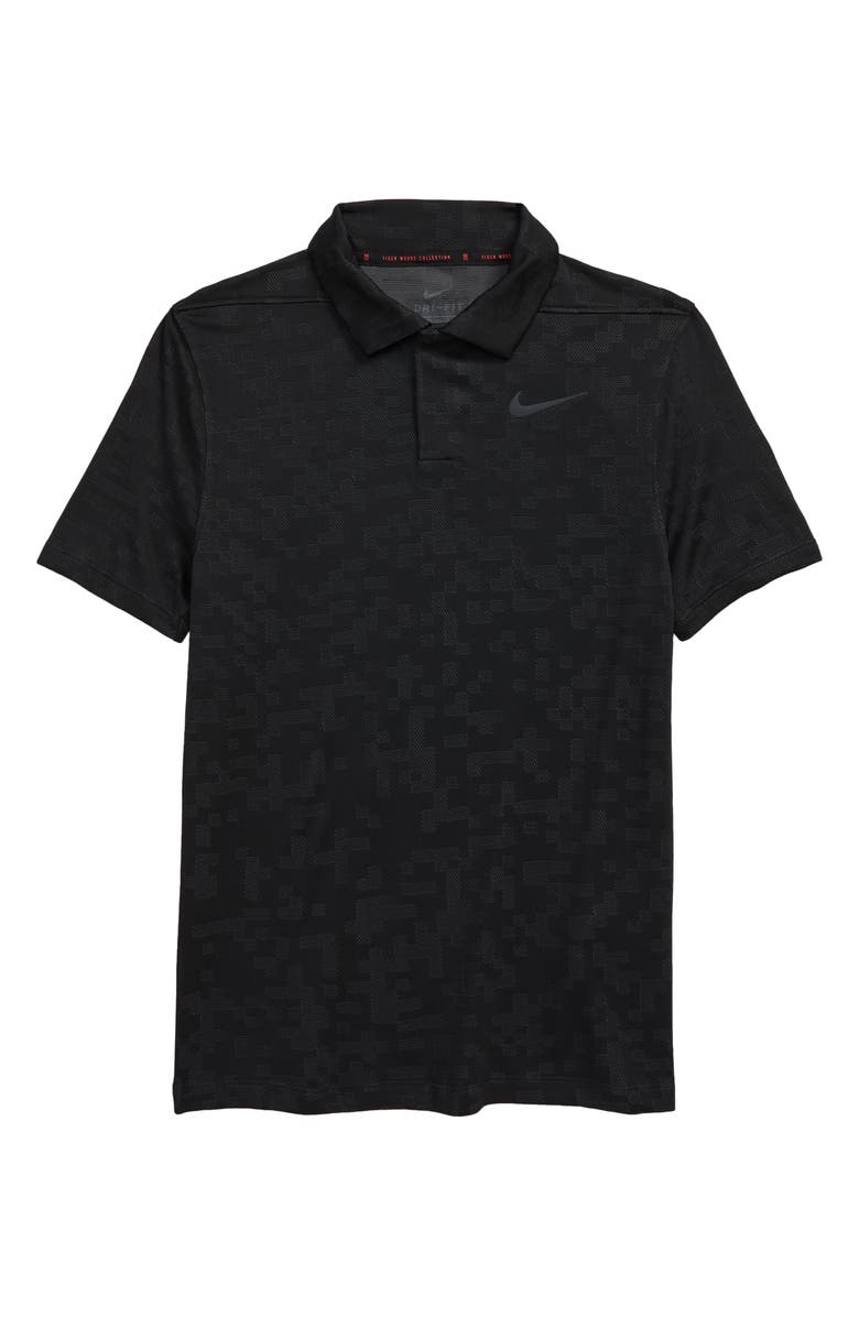 Nike x Tiger Woods Kids' Dri-FIT Golf Polo, Main, color, 