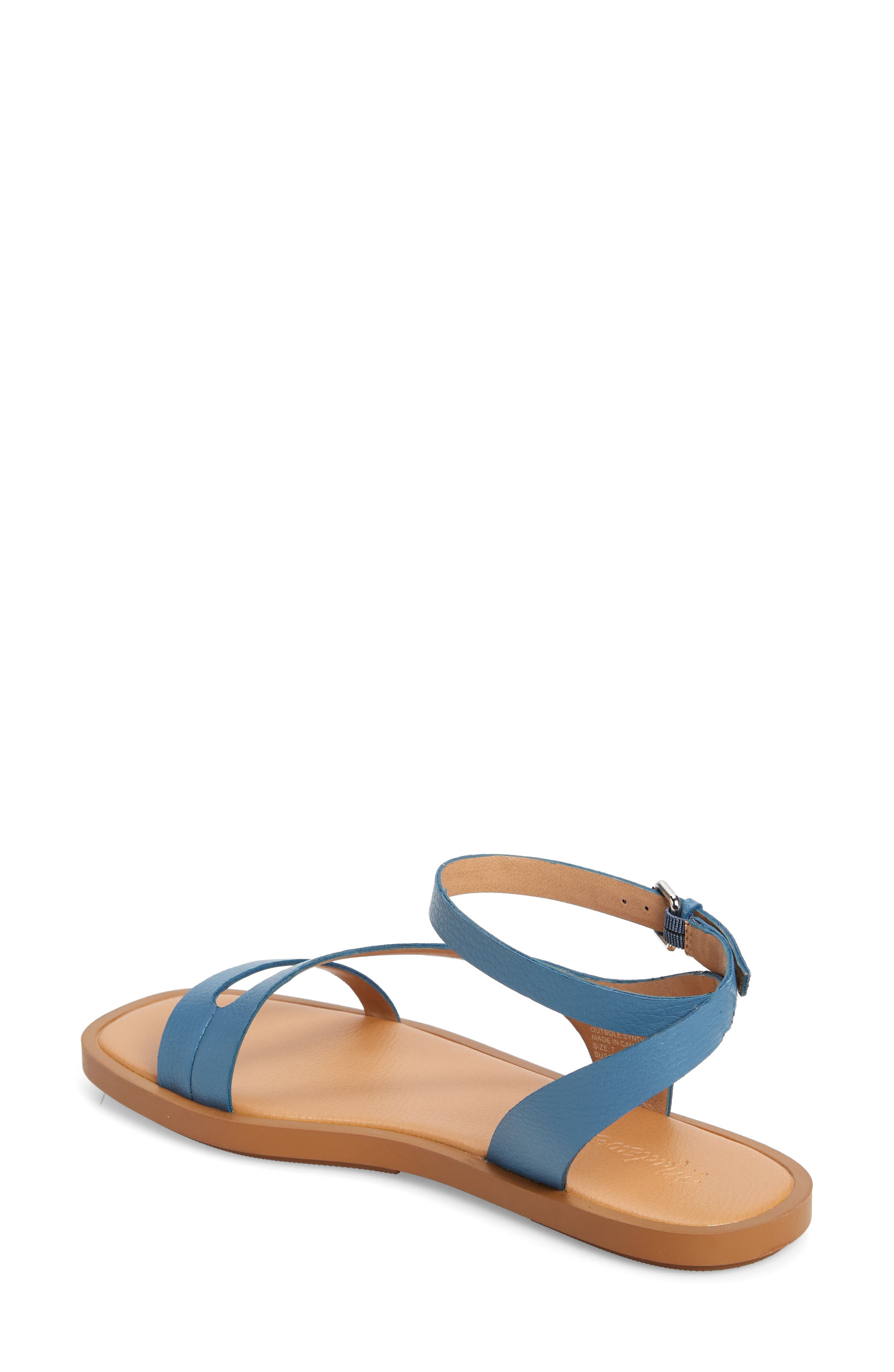 Madewell The Mabel Sandal, Alternate, color, Ocean
