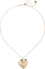 BP. Heart Pendant Necklace