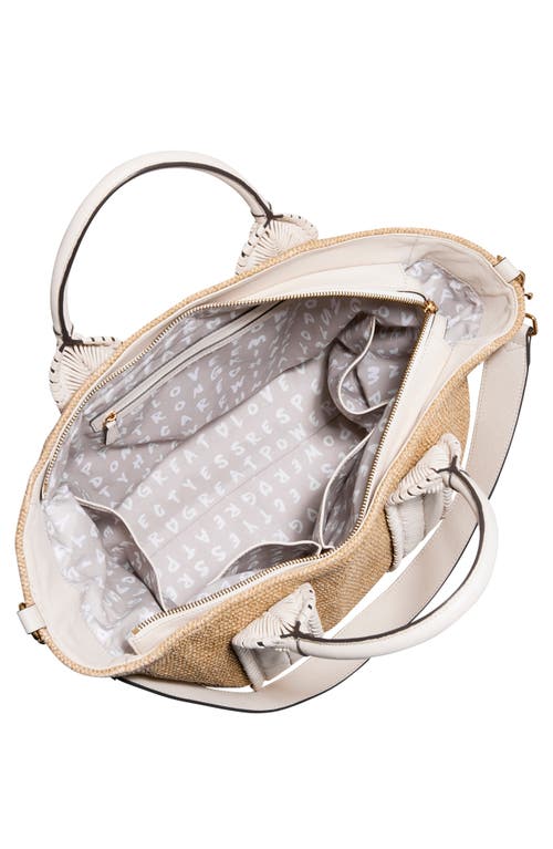 Aimee Kestenberg All For Love Convertible Tote In Raffia