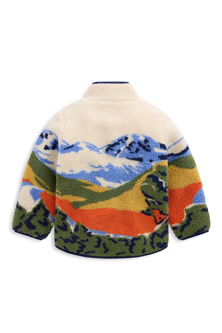 Kids' Landscape Cozy Borg Jacket, Alternate, color, LANDSCAPE
