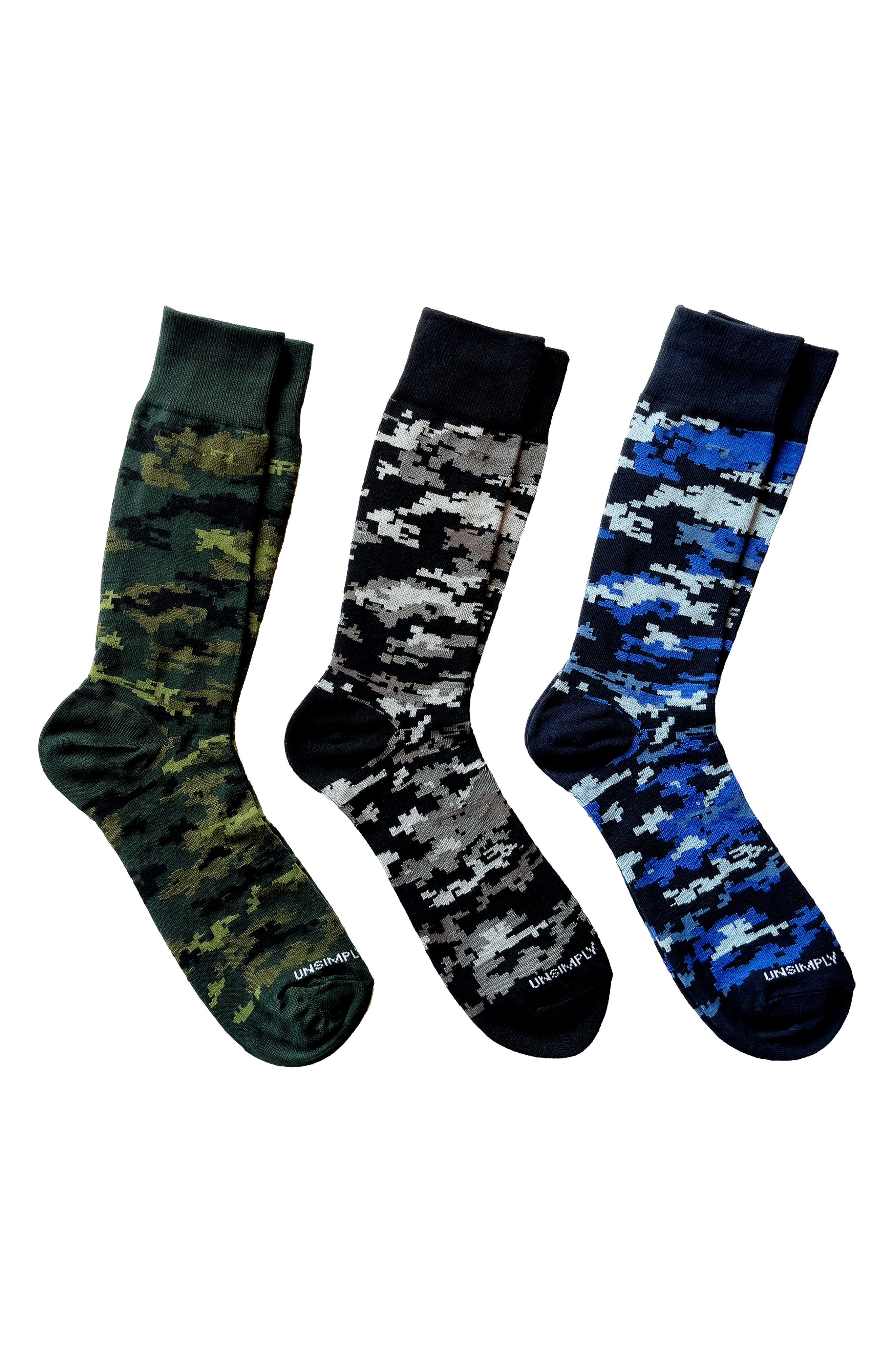 3-Pack Crew Socks