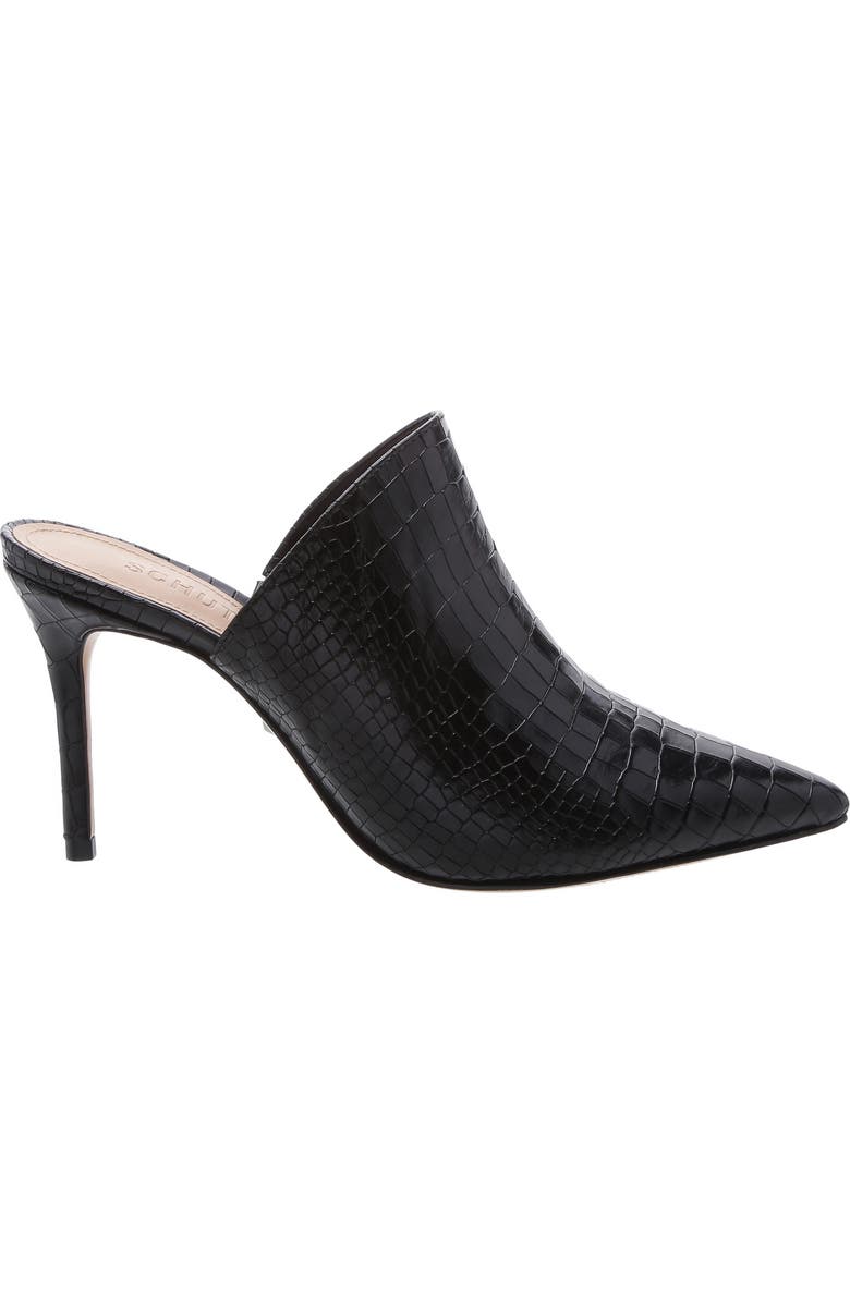 Schutz Bardot Pointed Toe Mule, Alternate, color,
