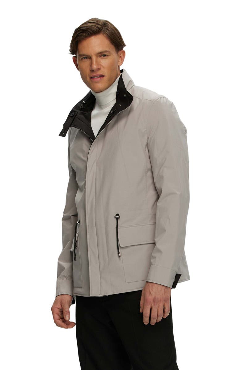 GORSKI Lightweight Reversible Jacket, Alternate, color, Black/Light Beige