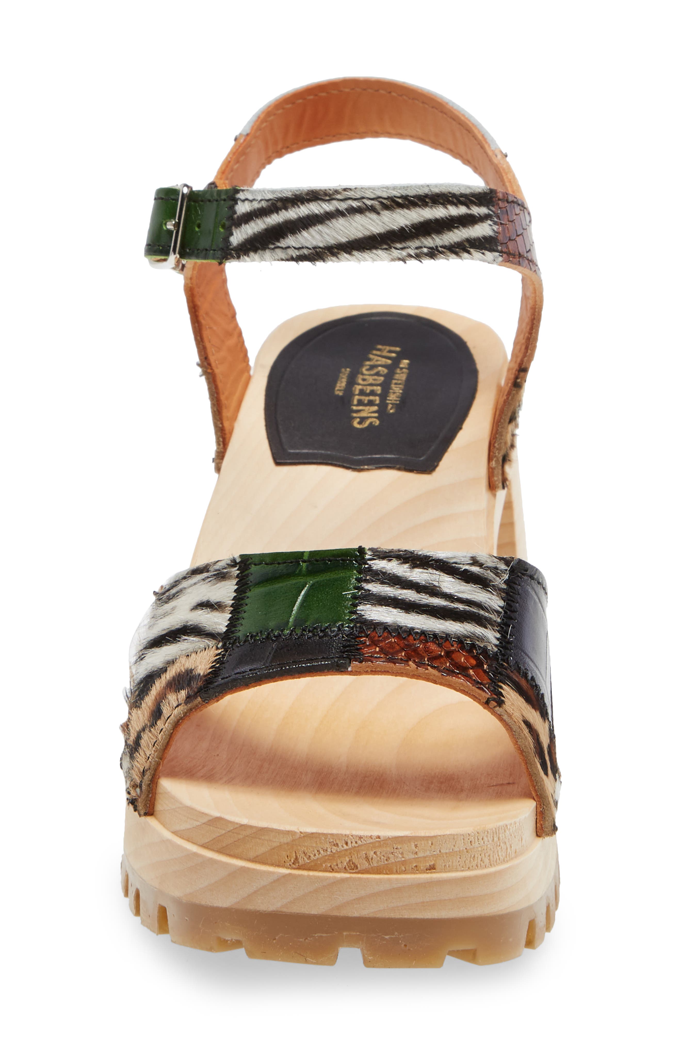 Swedish Hasbeens Jungle Sandal, Alternate, color, 