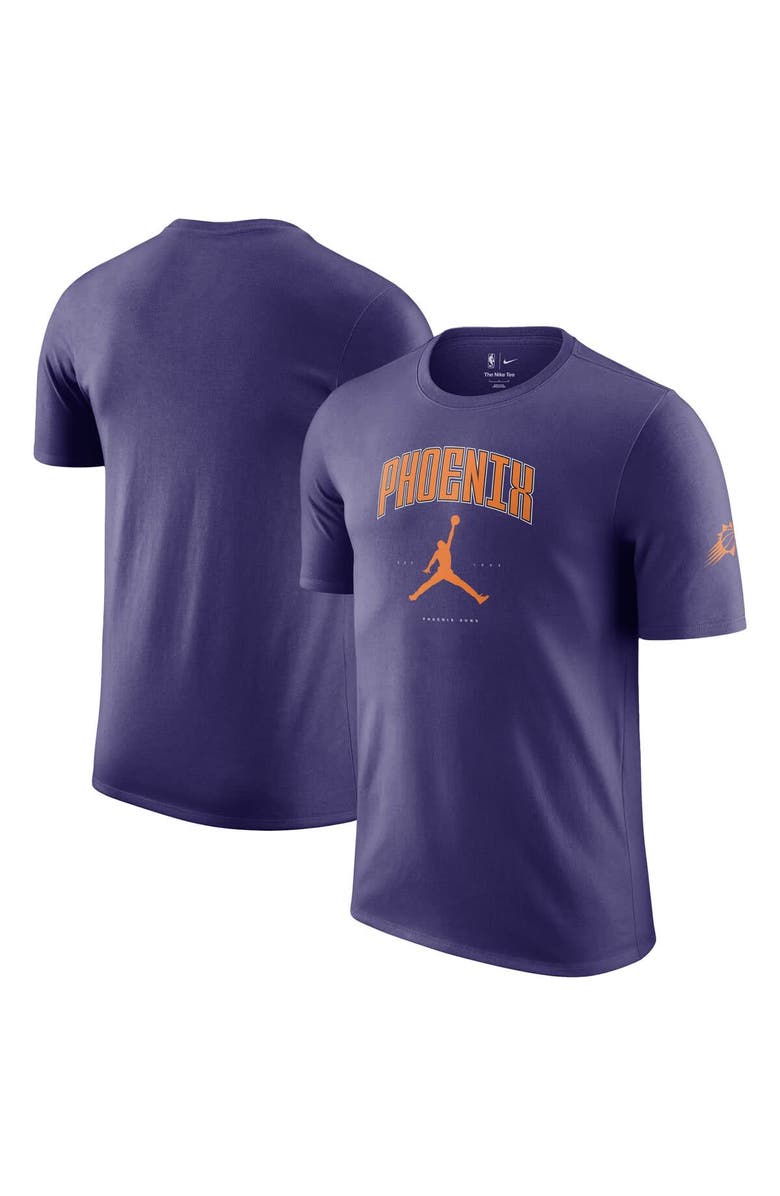 Jordan Brand Unisex Jordan Brand Purple Phoenix Suns Essential Cities T-Shirt, Alternate, color, Purple