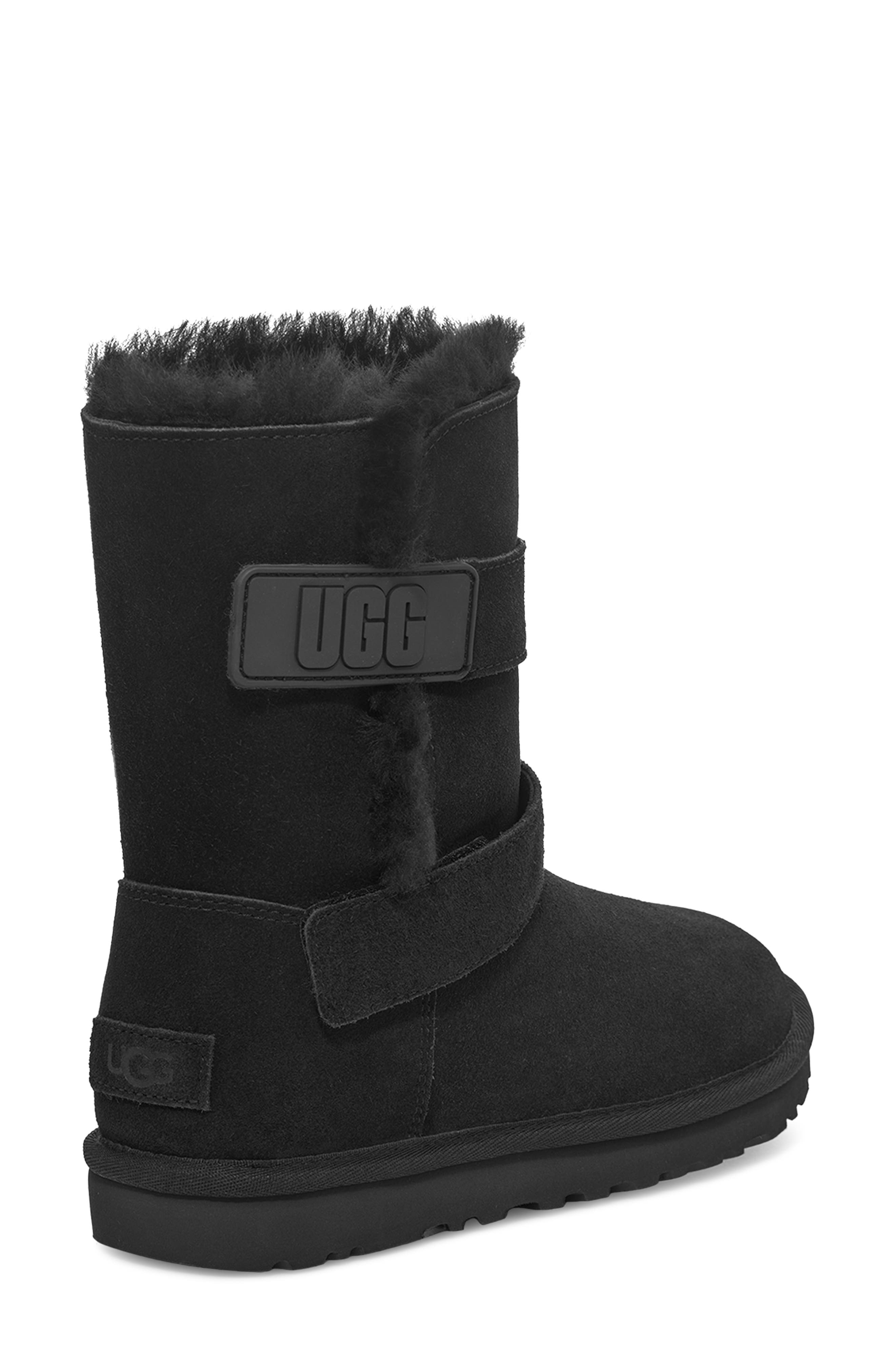 UGG<sup>®</sup> Bailey Graphic Logo Strap Boot, Alternate, color, 