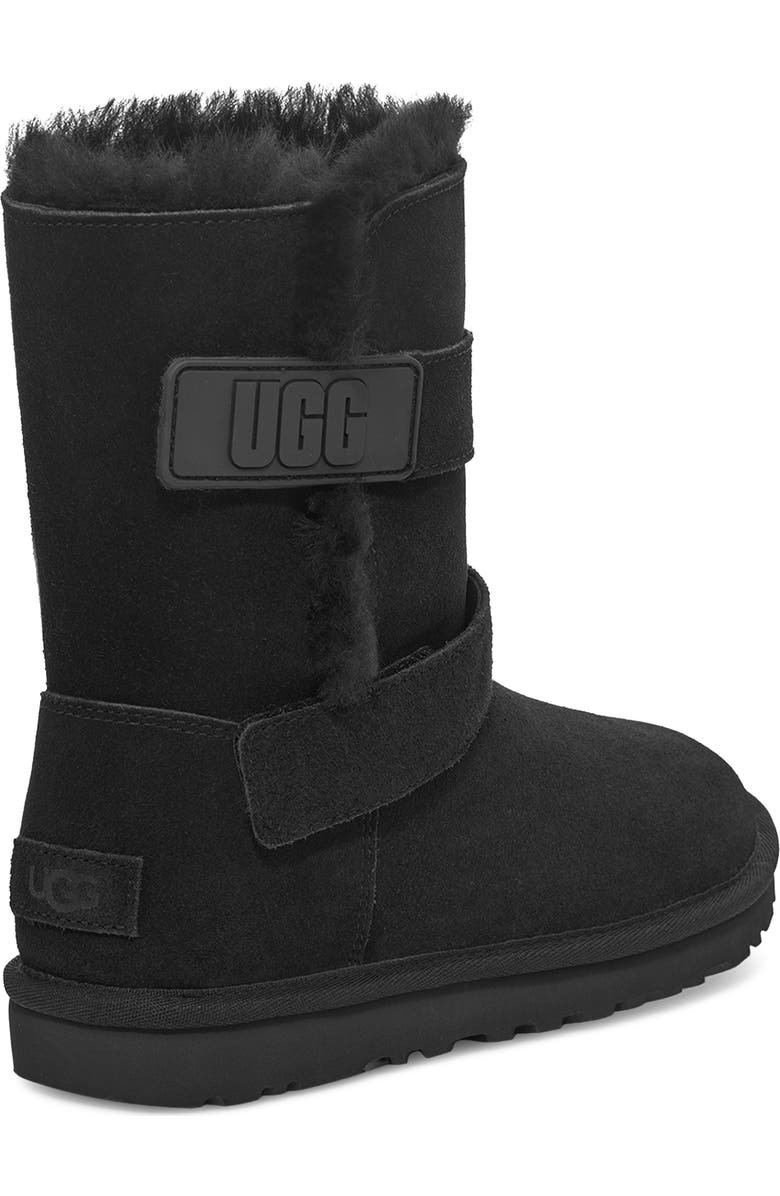 UGG<sup>®</sup> Bailey Graphic Logo Strap Boot, Alternate, color,