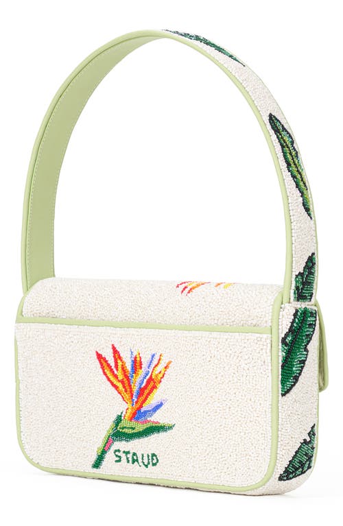 STAUD STAUD TOMMY BEADED SHOULDER BAG 