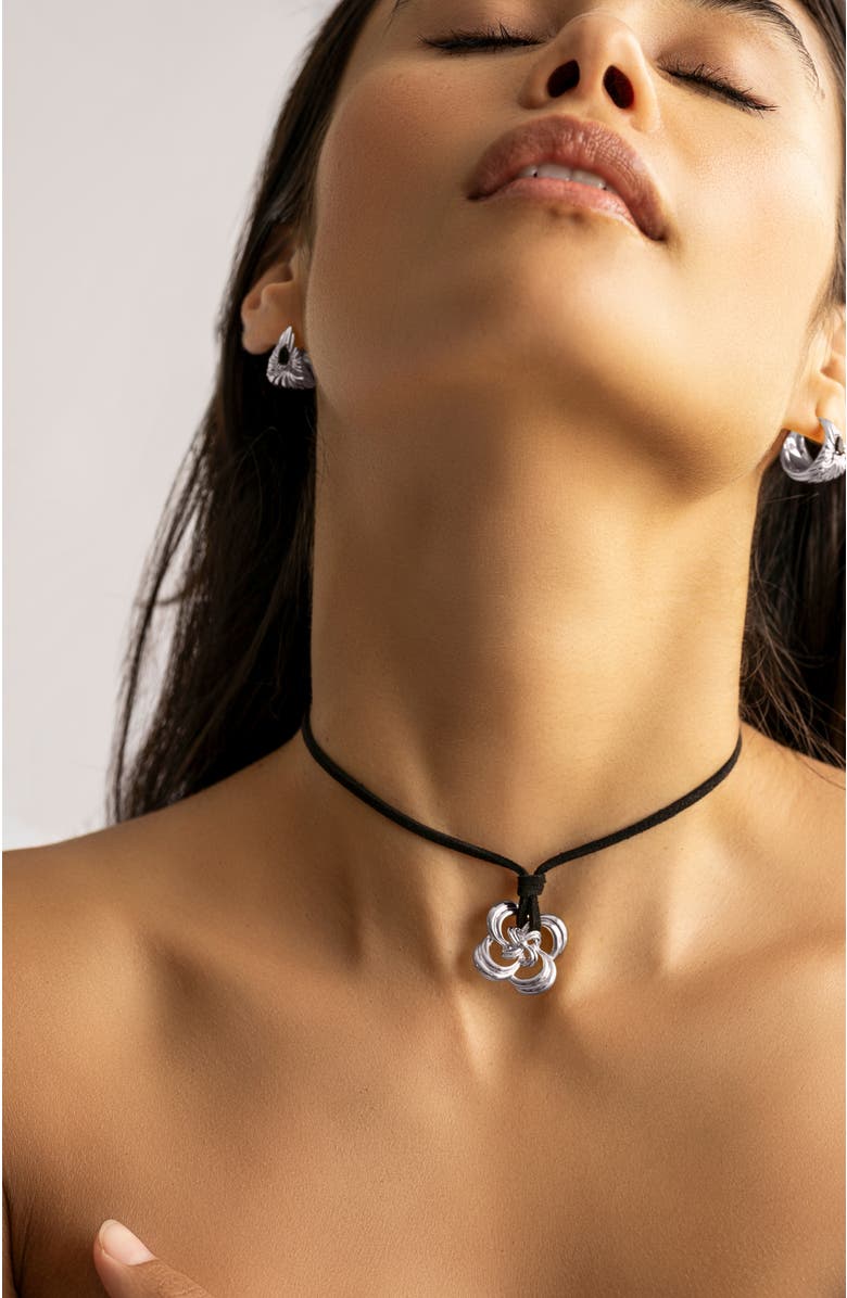 SEREIA OFFICIAL Dolce Earrings, Alternate, color, White Gold