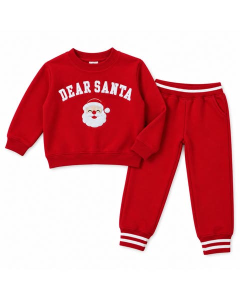 Dear Santa Sweatshirt & Jogger Set (baby)