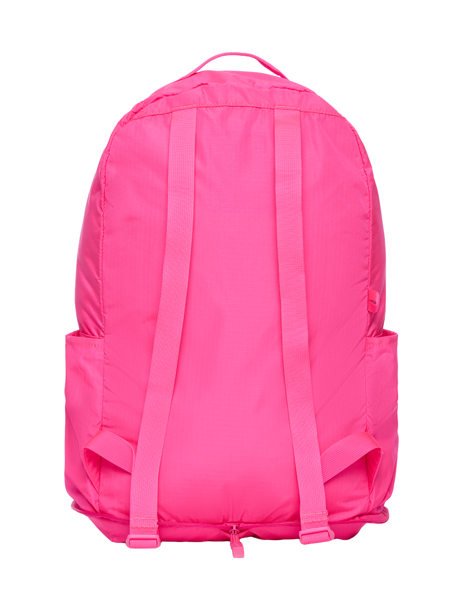 Baboon to the Moon Packable Backpack, Alternate, color, Hyper Pink