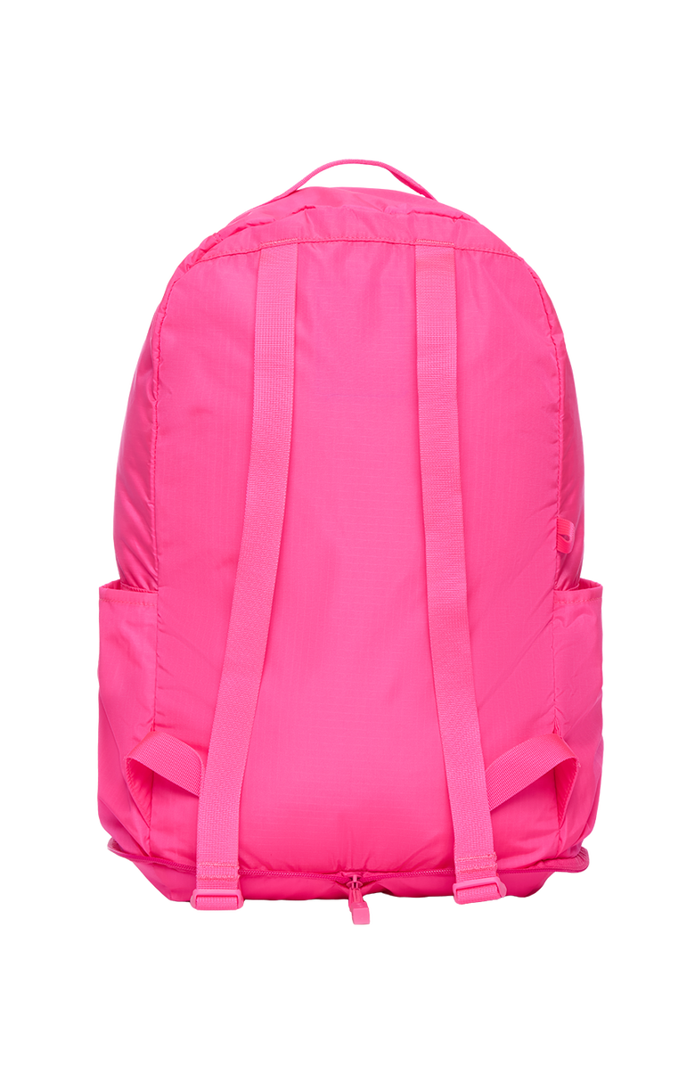 Baboon to the Moon Packable Backpack, Alternate, color, Hyper Pink