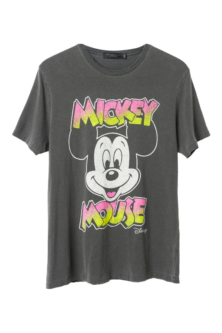 Retro Mickey Cotton Graphic T-Shirt, Main, color, VINTAGE BLACK