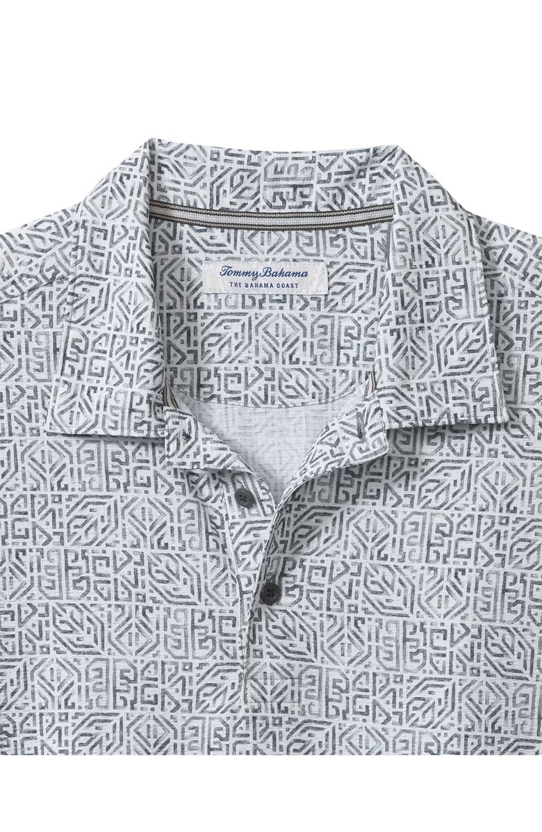 Tommy Bahama Bahama Coast Mosaic IslandZone<sup>®</sup> Camp Shirt, Alternate, color, 