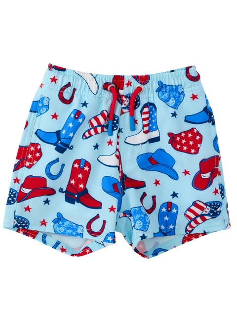 UPF50+ Sun Protected Stretch Swim Trunks (Toddler, Little Kid, Big Kid)
