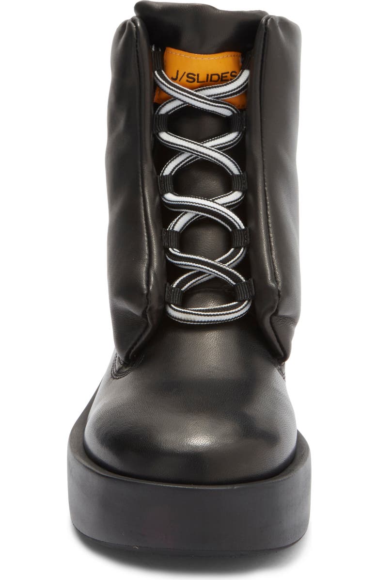 JSlides Darina Lace-Up Boot, Alternate, color, Black