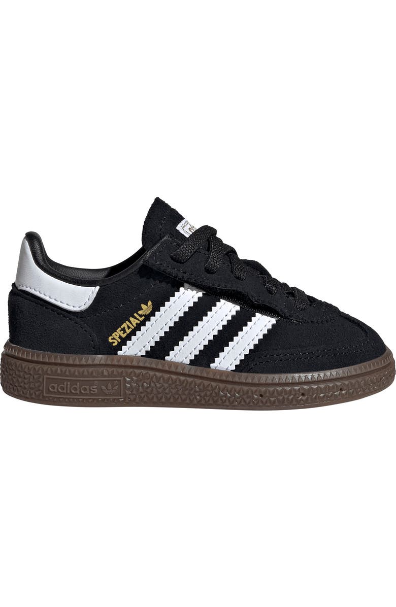 adidas Kids' Handball Spezial Sneaker, Alternate, color, Black/ White/ Gum