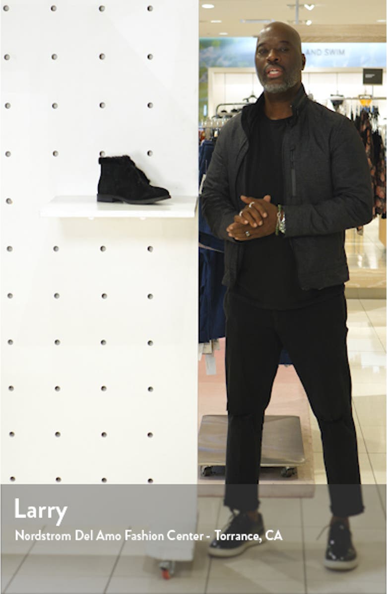 Bailey Faux Fur Lined Chukka Boot, sales video thumbnail