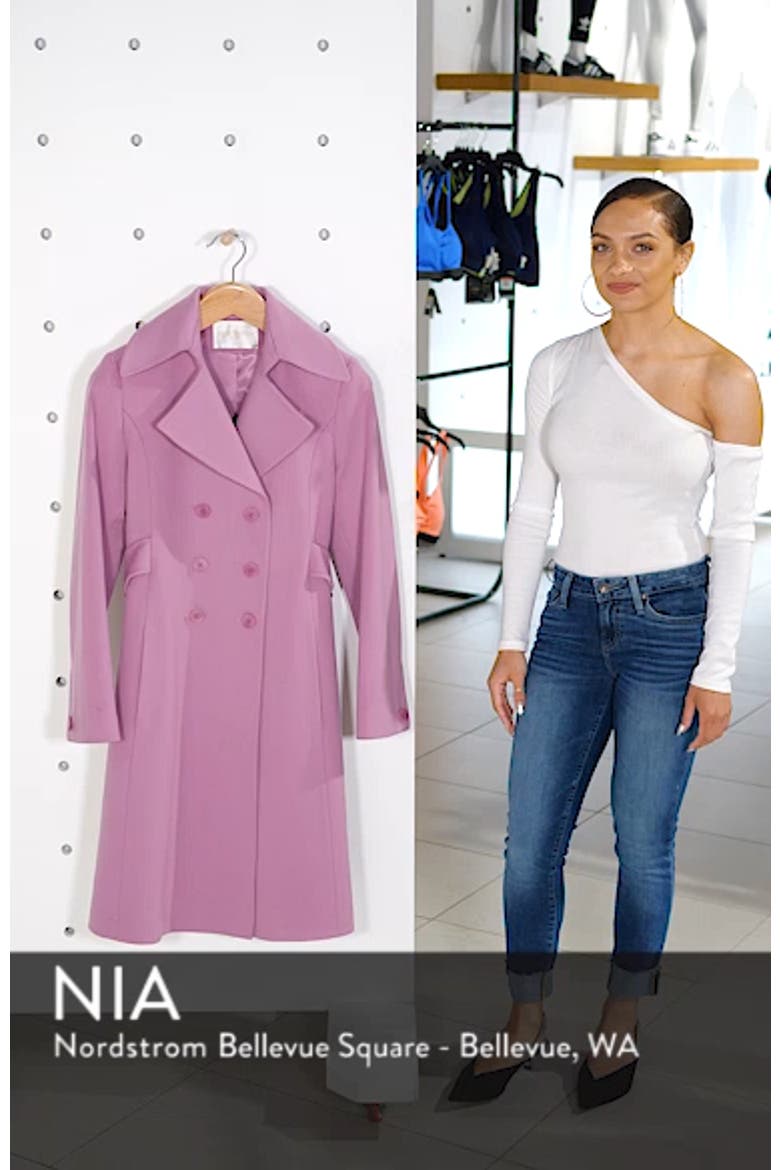 Double Breasted Loro Piana Wool Coat video