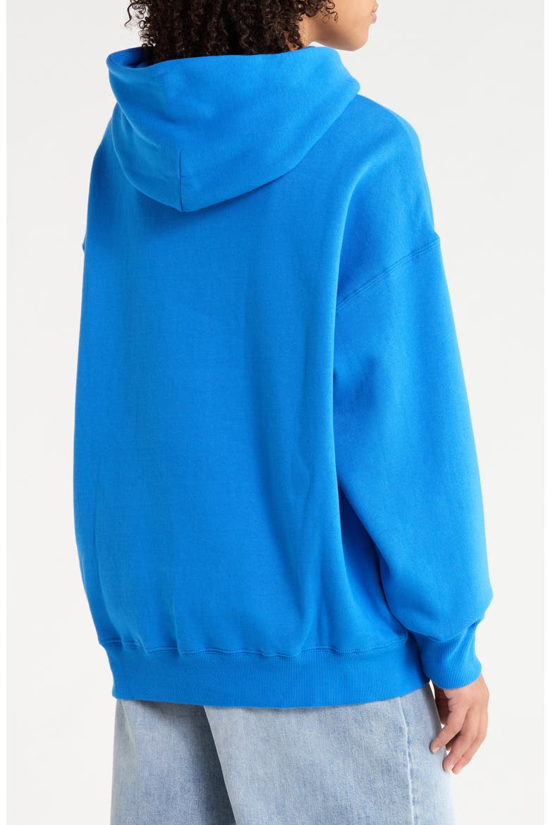 LA Cotton Blend Hoodie, Alternate, color, BLUE