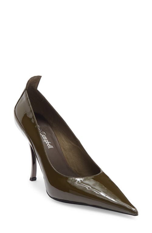 Jeffrey Campbell Freak Out Pointed Toe Pump In Green