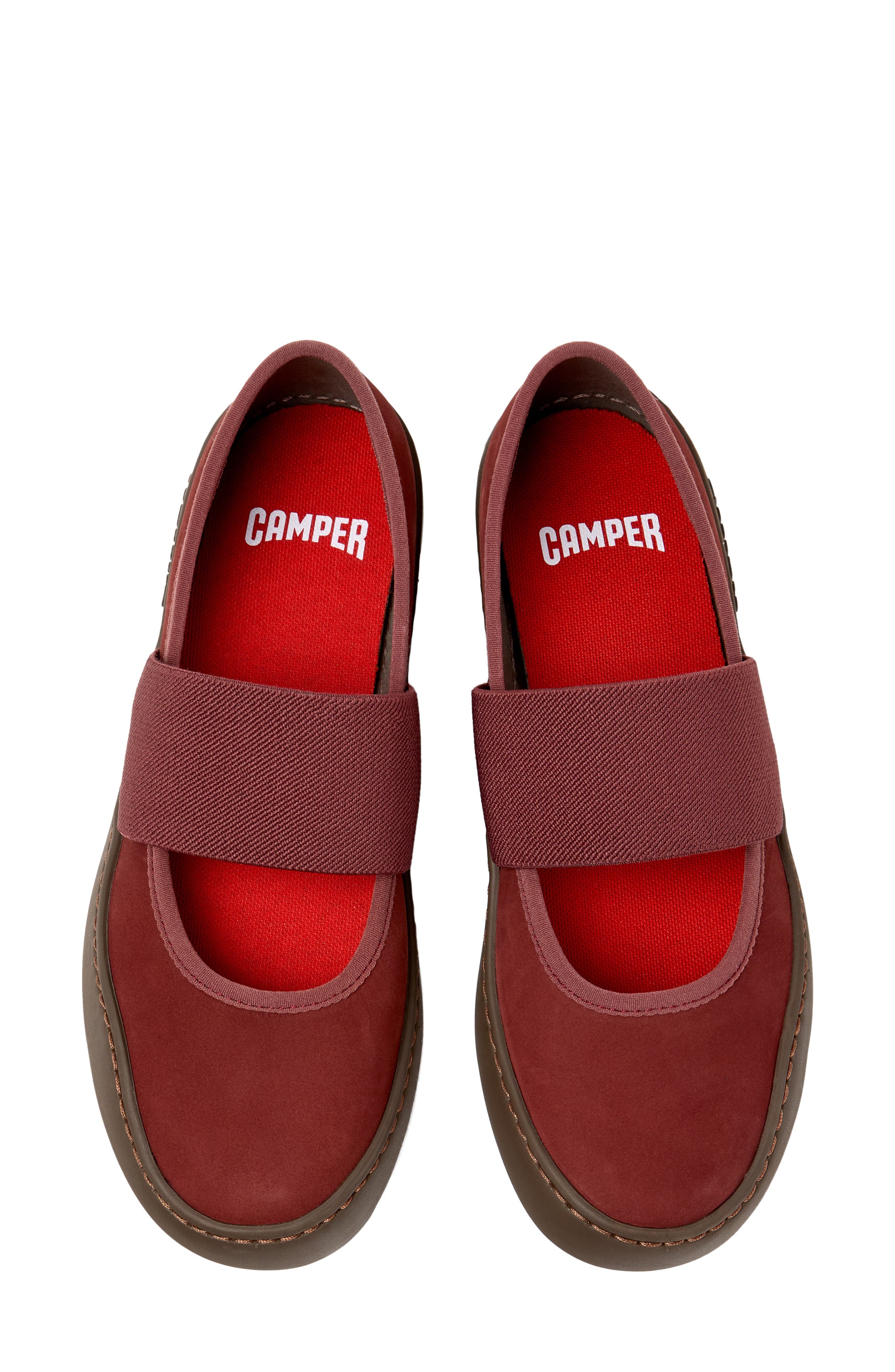 Peu Touring Leather Mary Jane, Alternate, color, BURGUNDY