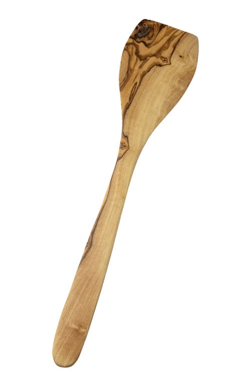 Gharyan Stoneware Olive Wood Large Spatula in Natural  product
