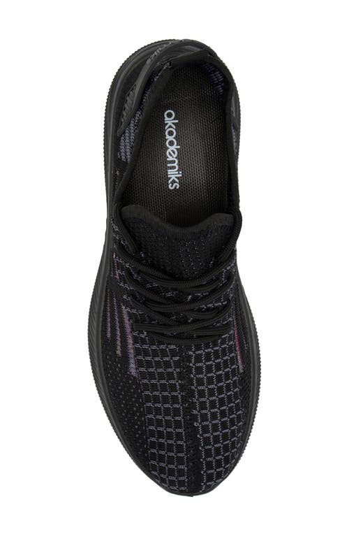 Akademiks Flux Slip-on Sneaker In Black