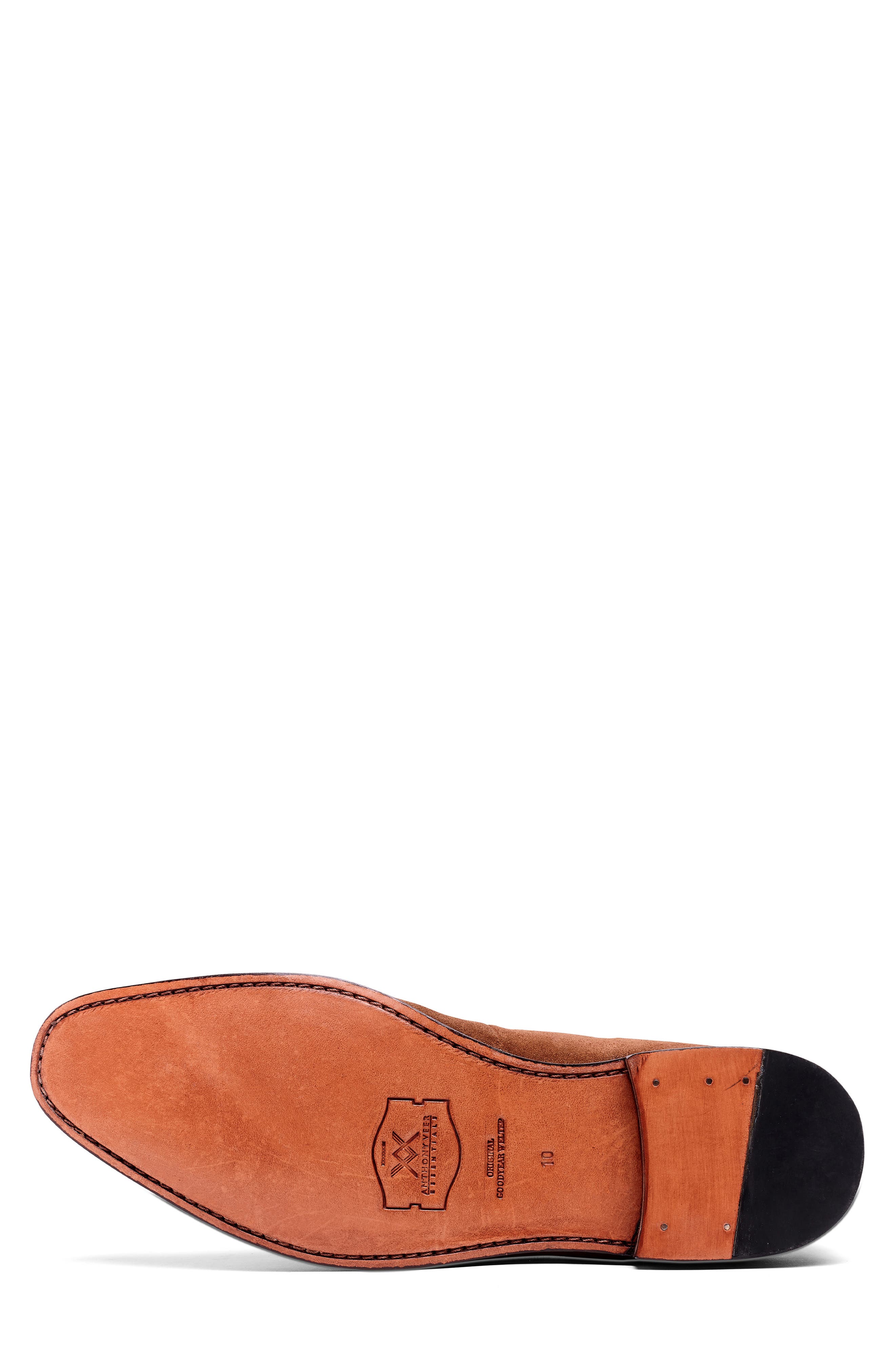 Anthony Veer Kennedy Tassel Loafer, Alternate, color, Honey Brown