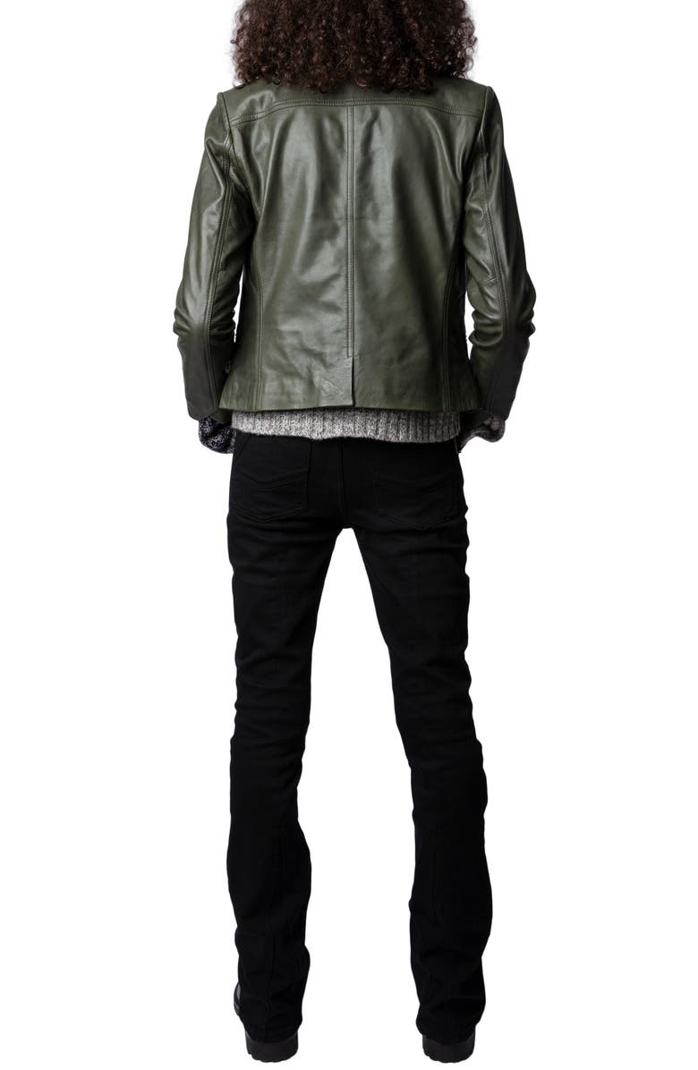 Zadig & Voltaire Women's Liam Leather Jacket, Alternate, color, 