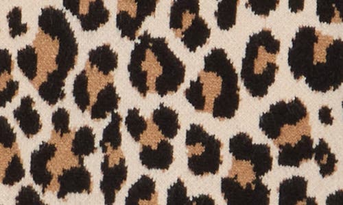 By Design Halsey Tipped Cardigan In Kiera Leopard
