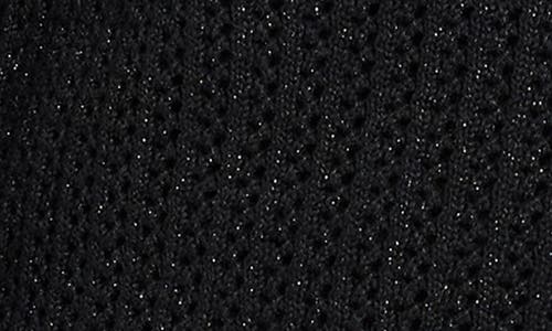 Nic + Zoe Nic+zoe Party Cardy Sparkle Cardigan In Black