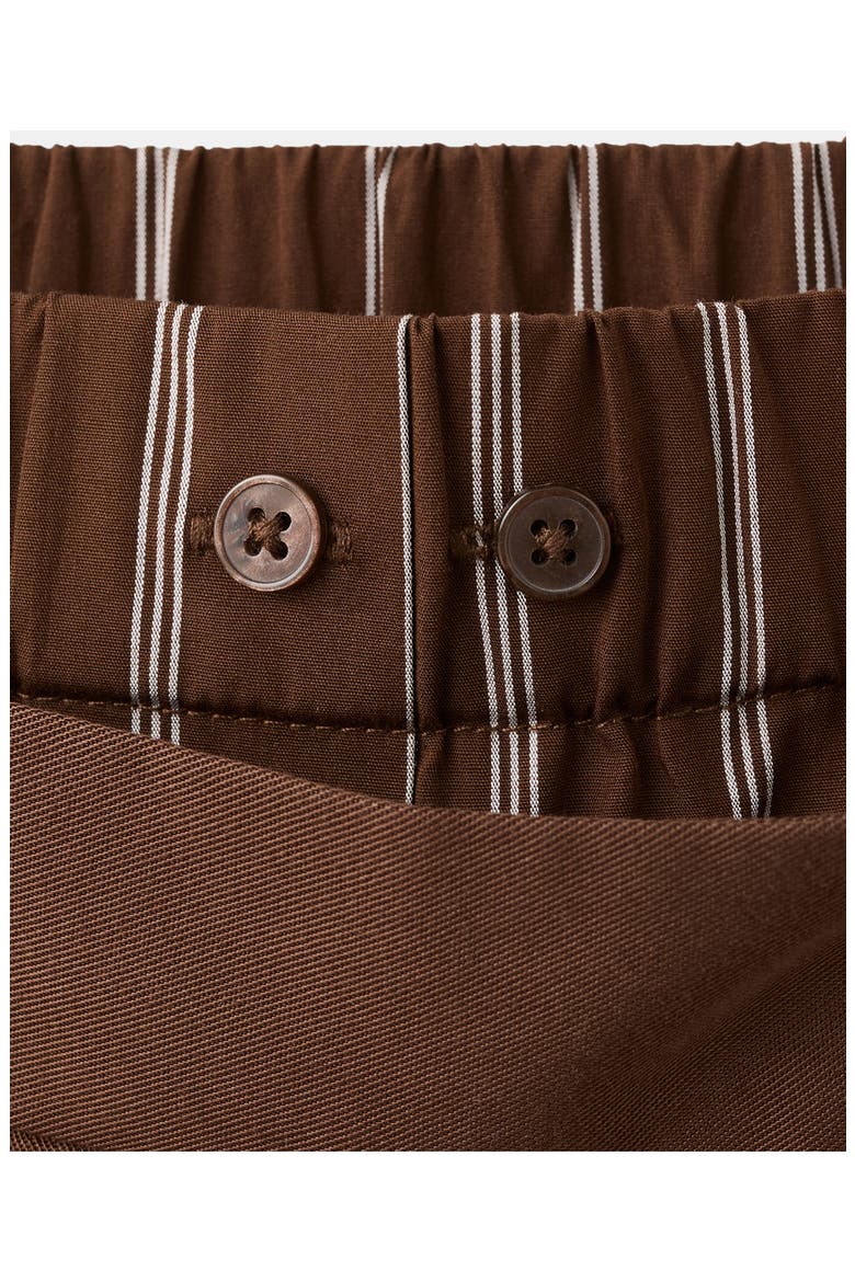Wide Leg Pants, Alternate, color, BROWN